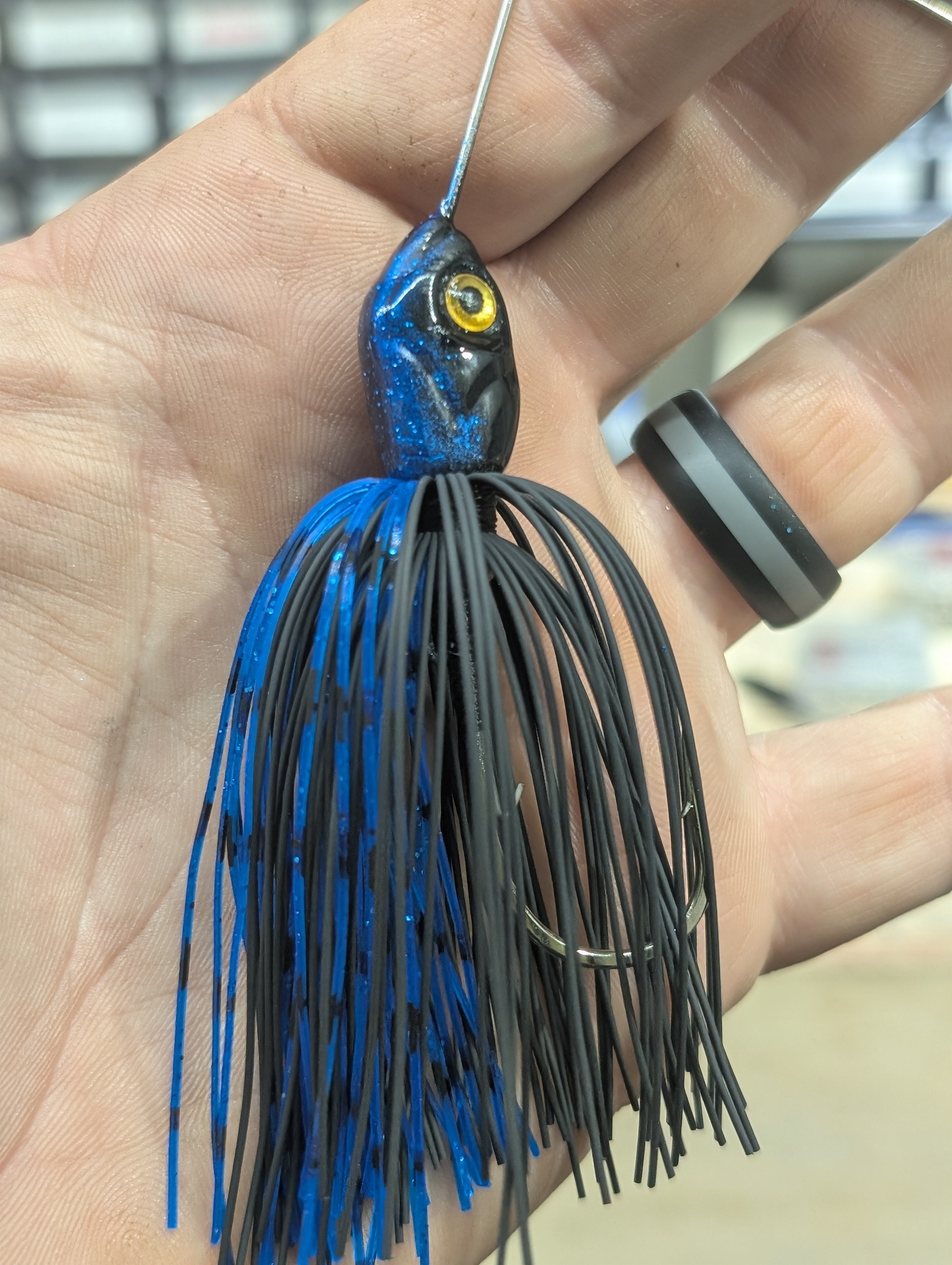 NSB Blue on Black